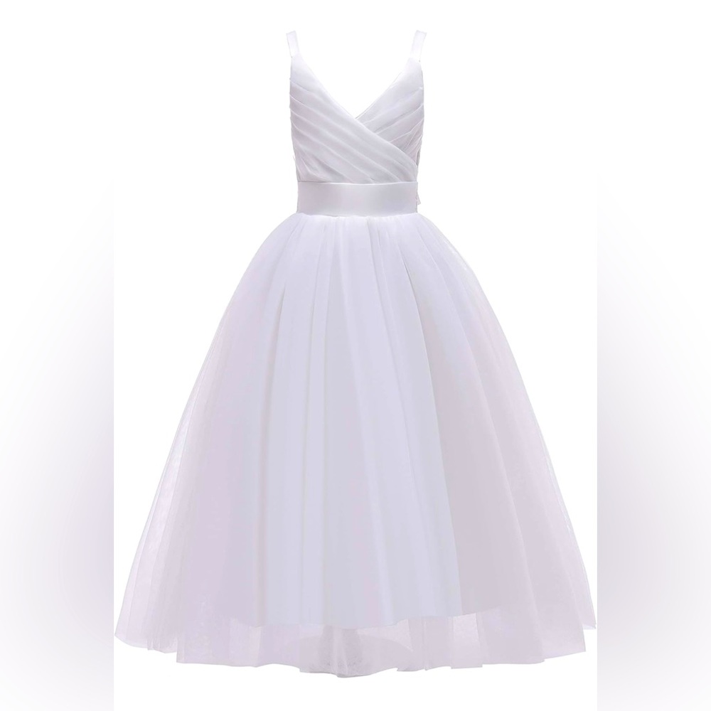 Girl’s Elegant A-Line Gown